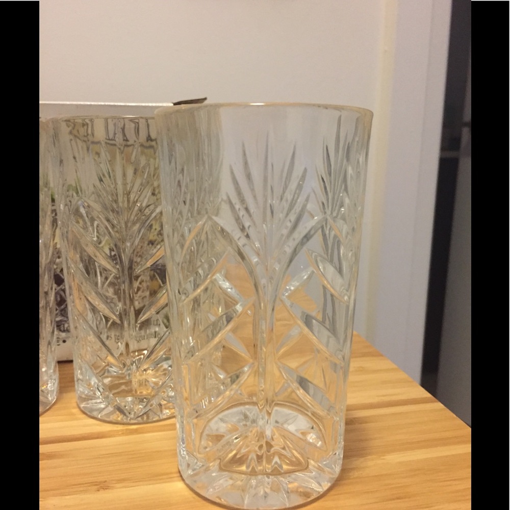 Fifth Avenue crystal set of 4 Hiballs. - Picture 3 of 4